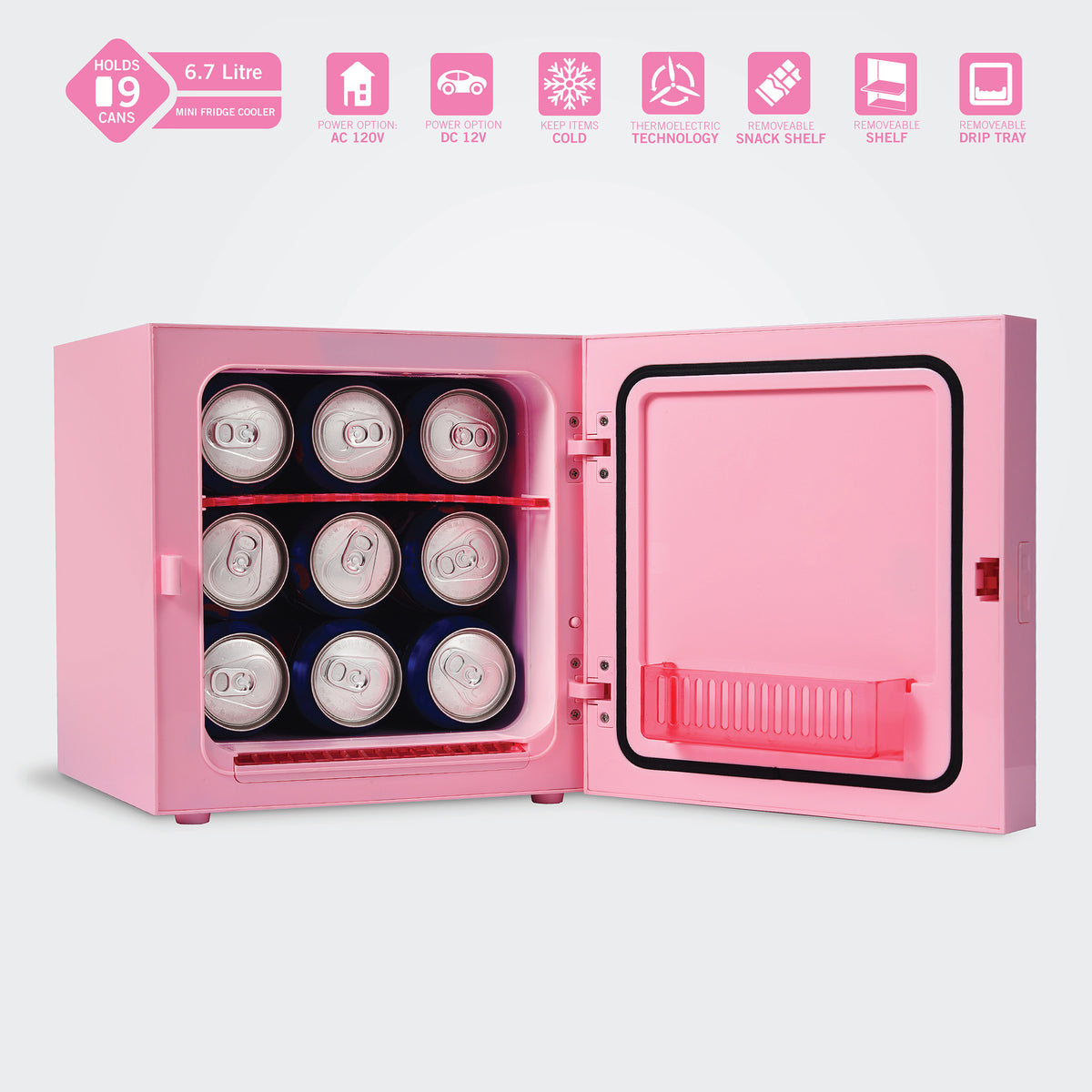 Hello Kitty Pink Mini Fridge Ukonic hello-kitty-pink-mini-fridge-ukonic