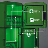 Minecraft Legends Large Creeper Mini Fridge