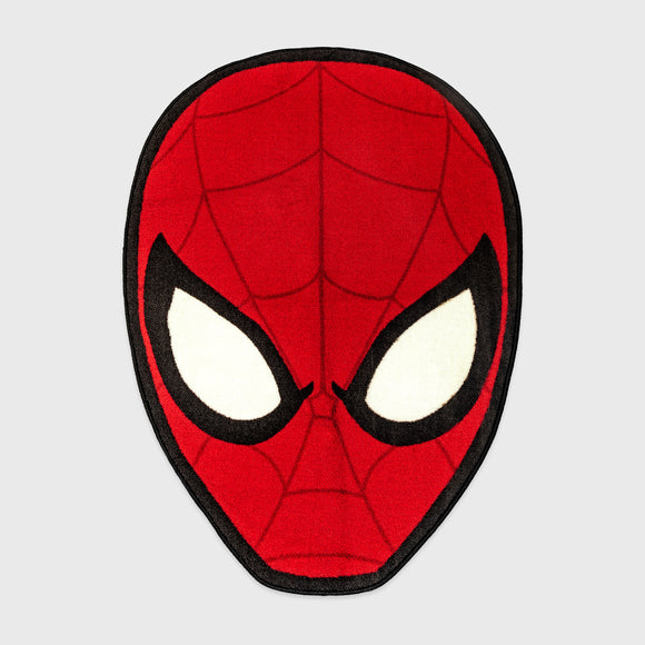 Marvel Classic Red Spider-Man Face Red Area Rug 52