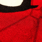 Marvel Classic Red Spider-Man Face Red Area Rug 52"x 35"
