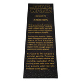 Star Wars Black Title Crawl Runner Rug