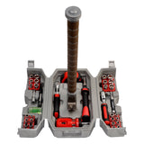 Marvel Avengers Thor's Hammer 44-Piece Tool Set - Mjolnir Toolbox All-In-One Kit