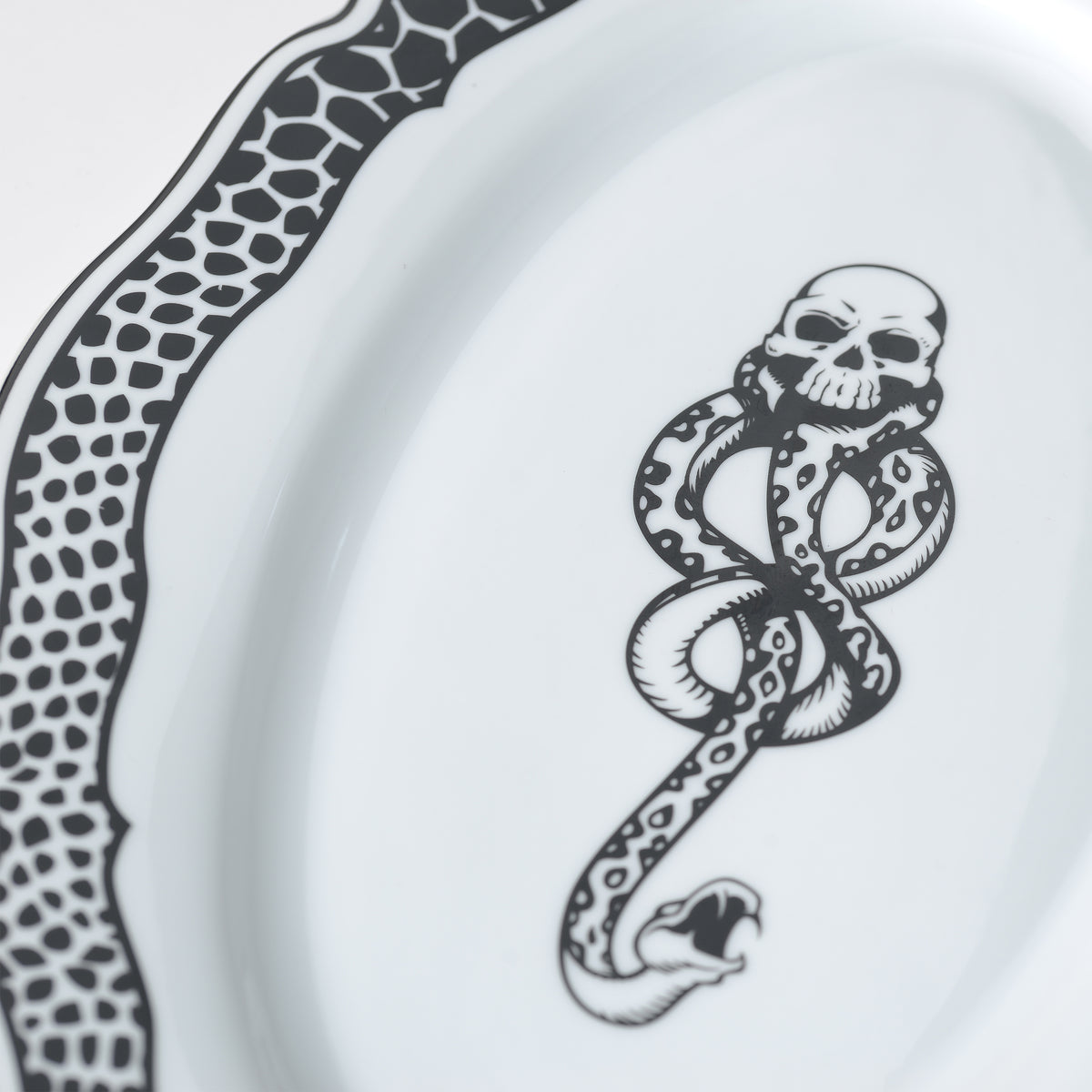 Harry Potter Voldemort Death Eater Ceramic Large Serving Platter