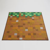 Minecraft Grass Block Rug