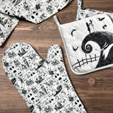 Nightmare Before Christmas Jack and Sally Potholder Set