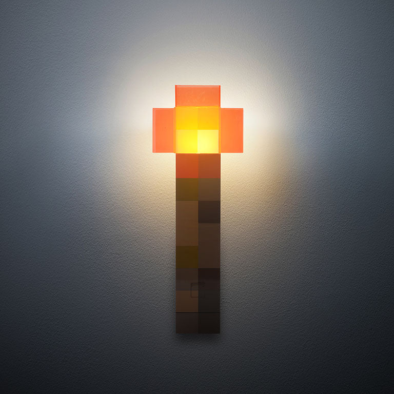 Minecraft Redstone Torch LED Lamp - 12 inch