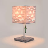 Minecraft Multi Diamond Ore Yanker Desk Lamp 14"