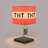 Minecraft Multi Creeper And TNT Block Yanker Desk Lamp 14"