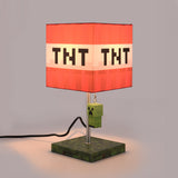 Minecraft Multi Creeper And TNT Block Yanker Desk Lamp 14"