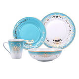 Disney Villains 16-Piece Dinnerware Set