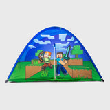 Minecraft Indoor Bed Tent Pop-Up Fort