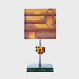Minecraft Yellow Bee Nest Block Desk Lamp with 3D Bee Puller Free U.S. Shipping*