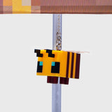 Minecraft Yellow Bee Nest Block Desk Lamp with 3D Bee Puller Free U.S. Shipping*