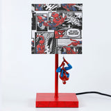 Marvel Spider-Man Comic Desk Lamp With 3D Puller 14" H