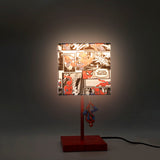 Marvel Spider-Man Comic Desk Lamp With 3D Puller 14" H