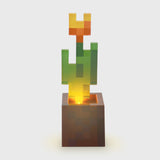 Minecraft Orange Tulip and Poppy Flower Pot Mood Lights