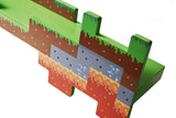 Minecraft Overworld Wall Shelf