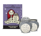 Nightmare Before Christmas Candle Set - Sally's Jar Deathly Night Shade