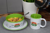 Friends Central Perk 3 Piece Ceramic Dinner Set | Plate | Bowl | Mug
