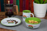 Friends Central Perk 3 Piece Ceramic Dinner Set | Plate | Bowl | Mug