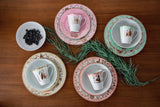 Disney Princess 16-Piece Dinnerware Set #3 - Moana, Pocahontas, Snow White, Merida