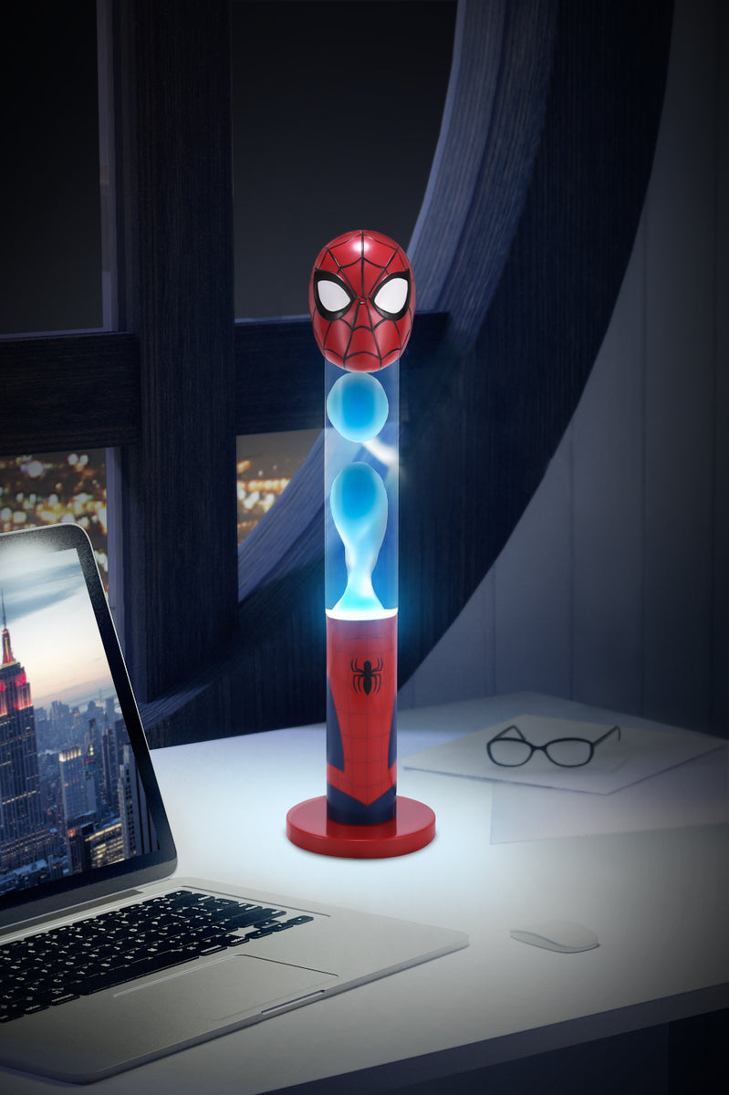 Spider man lava lamp hot sale