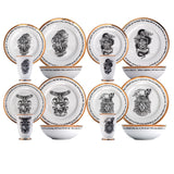 Harry Potter 16 Piece House Logos Dinner Set