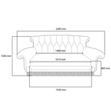 Friends Life Size 3 Seater Couch