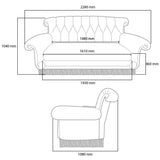 Friends Life Size 3 Seater Couch