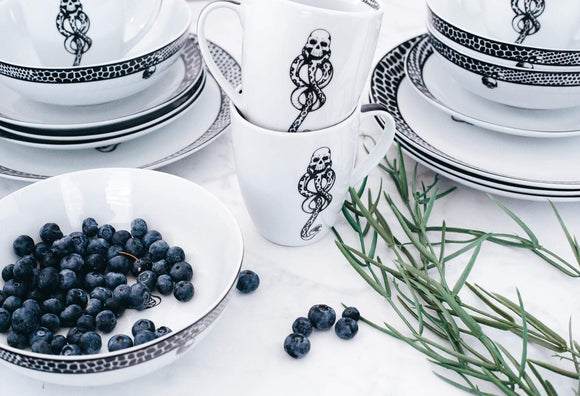 Harry Potter Voldemort's Death-Eater Dinnerware Now Available