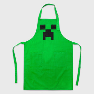 MINECRAFT YOUTH CREEPER APRON