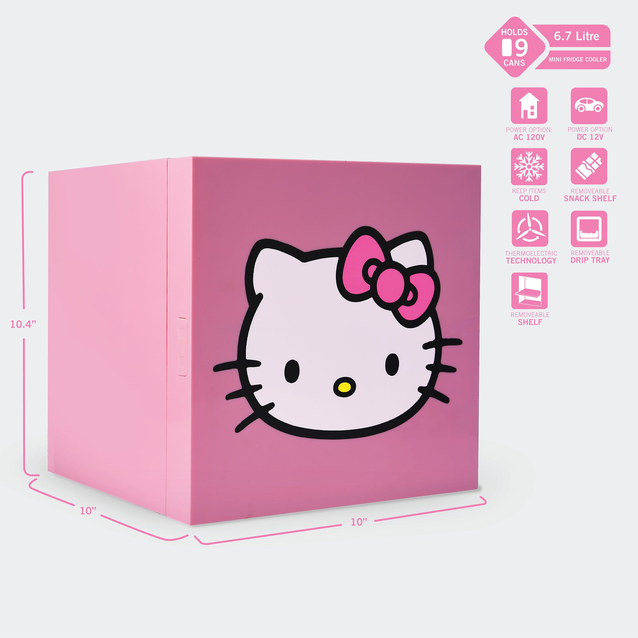 Hello Kitty Pink Mini Fridge – Ukonic