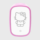 Sanrio Hello Kitty Beauty Fridge Thermoelectric Cooler with Light-Up LED Mirror, 7L, Pink