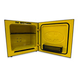 DC Comics Batman Mini Fridge Thermoelectric Cooler with Light-Up LED Logo and AC/DC Power, 6.7L