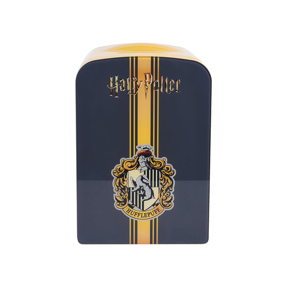 Hufflepuff Mini Fridge Thermoelectric Cooler from the Wizarding World of Harry Potter, 4L, Yellow