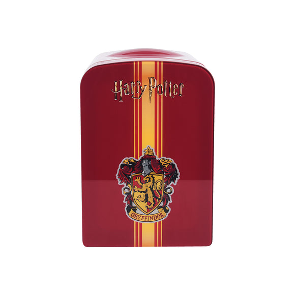 Gryffindor Mini Fridge Thermoelectric Cooler from the Wizarding World of Harry Potter, 4L, Red