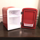 Gryffindor Mini Fridge Thermoelectric Cooler from the Wizarding World of Harry Potter, 4L, Red
