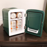 Slytherin Mini Fridge Thermoelectric Cooler from the Wizarding World of Harry Potter, 4L, Green
