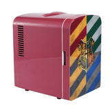 Hogwarts Mini Fridge Thermoelectric Cooler from the Wizarding World of Harry Potter, 4L, Red