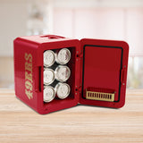 San Francisco 49ers Mini Fridge Thermoelectric Cooler