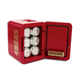 San Francisco 49ers Mini Fridge Thermoelectric Cooler