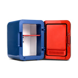 Marvel Spider-Man Mini Fridge Thermoelectric Cooler, 4L, Blue