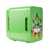 Minecraft SSS... Boom Mini Fridge Thermoelectric Cooler, 4L, Green