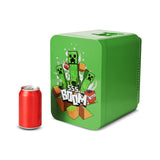 Minecraft SSS... Boom Mini Fridge Thermoelectric Cooler, 4L, Green