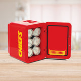 Kansas City Chiefs Mini Fridge Thermoelectric Cooler