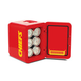 Kansas City Chiefs Mini Fridge Thermoelectric Cooler