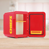 Kansas City Chiefs Mini Fridge Thermoelectric Cooler