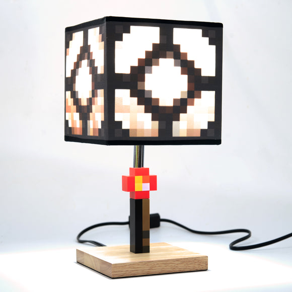 Minecraft Glowstone Desk Lamp Ukonic minecraft-glowstone-desk-lamp-ukonic