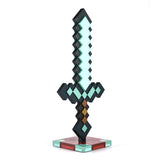 Minecraft 3D Diamond Sword Desk Lamp