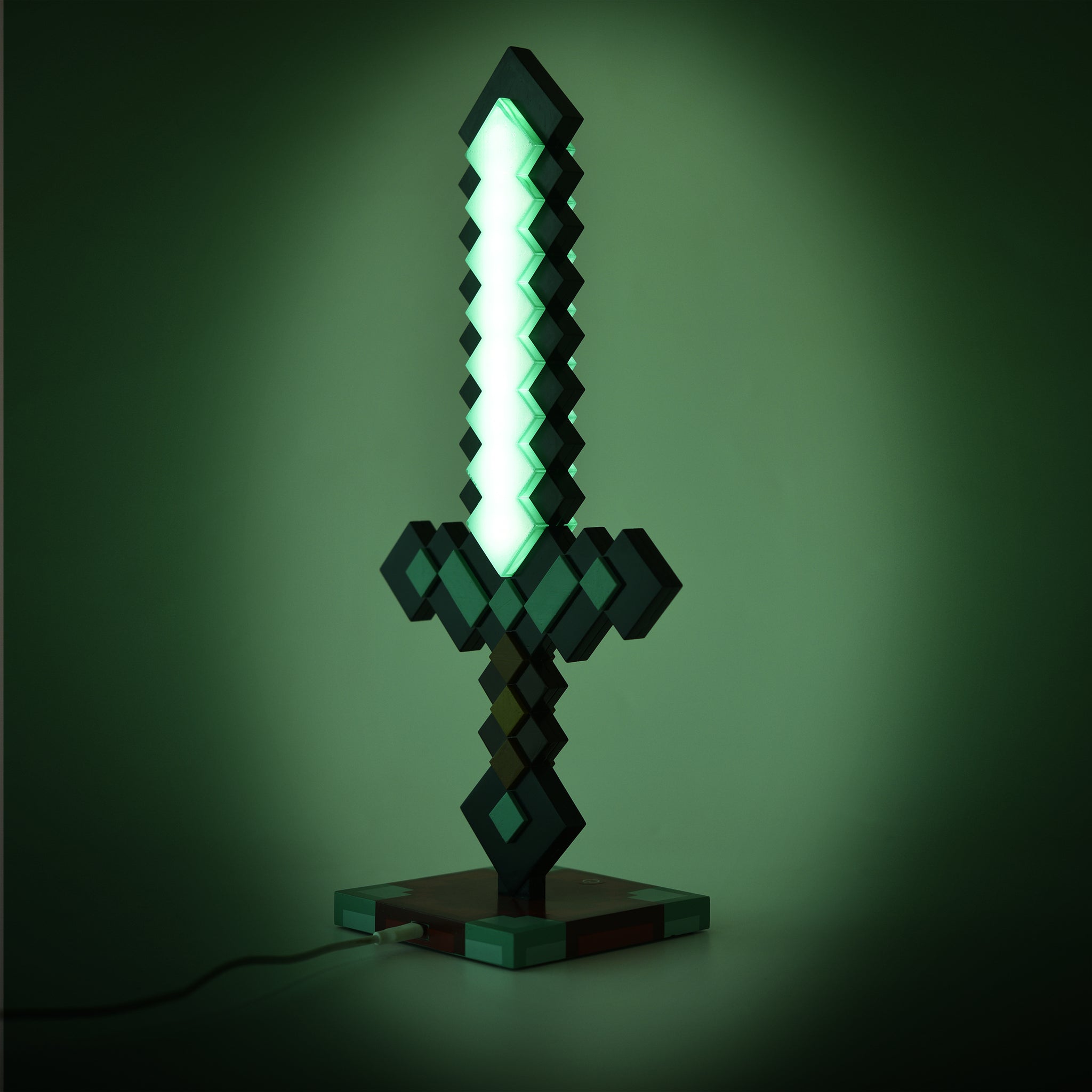 3d model of minecraft sword diamond